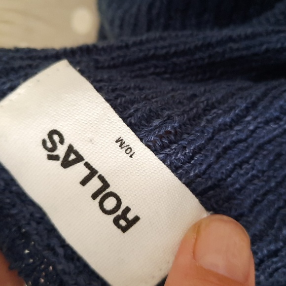 Rolla's Knitted Blue Cardigan - Picture 4 of 4